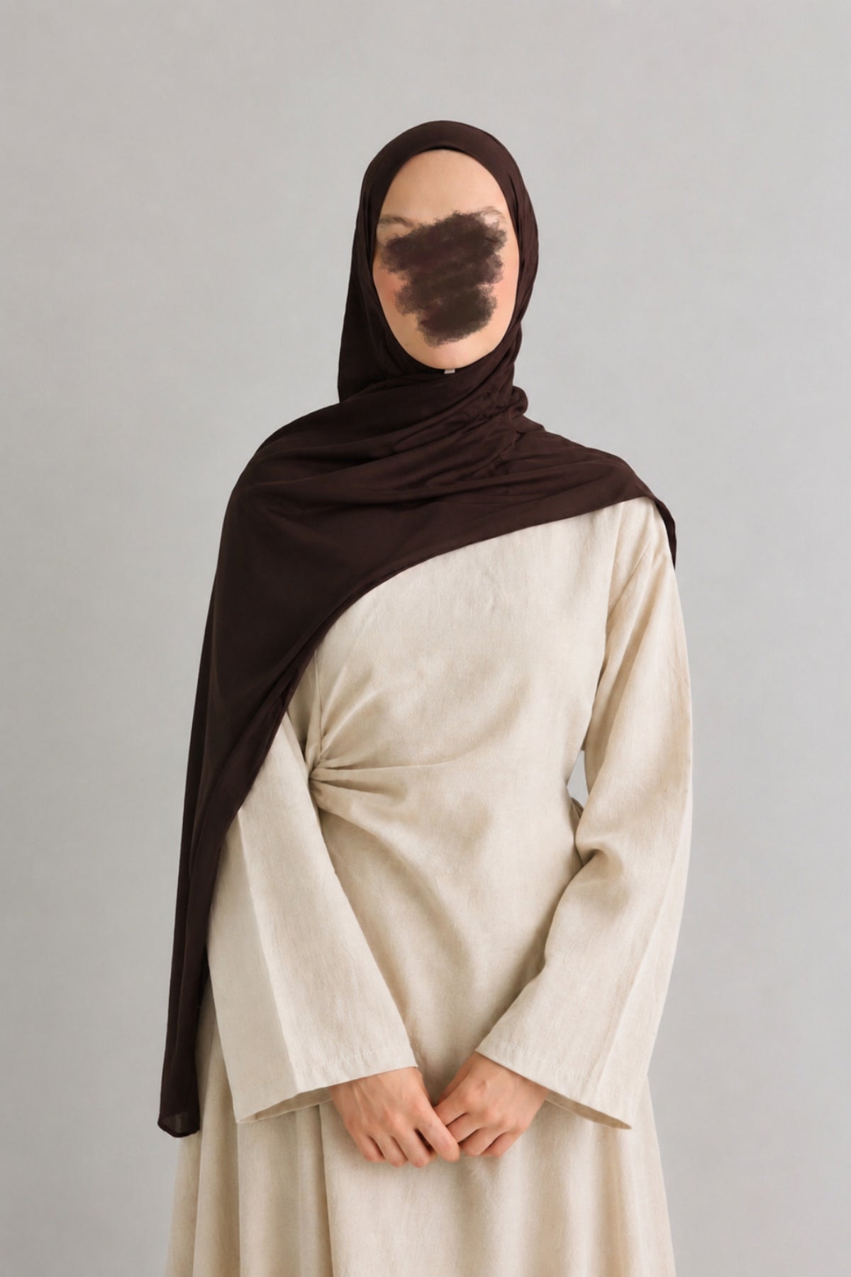 PREMIUM JERSEY HIJAB - CHOCOLATE