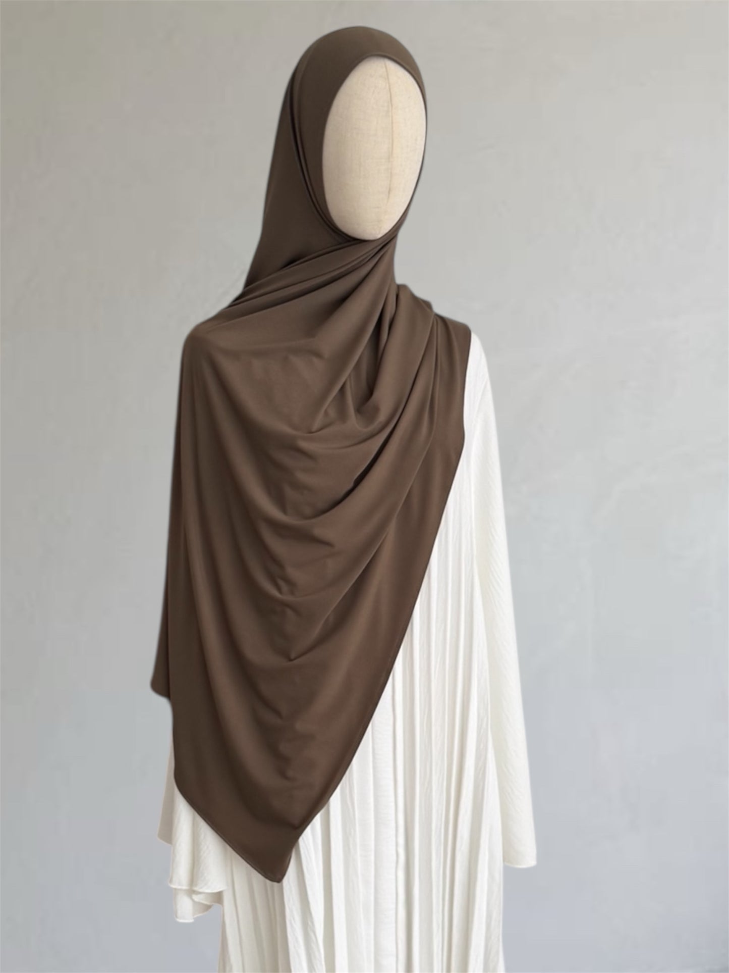 PREMIUM JERSEY HIJAB - TAUPE