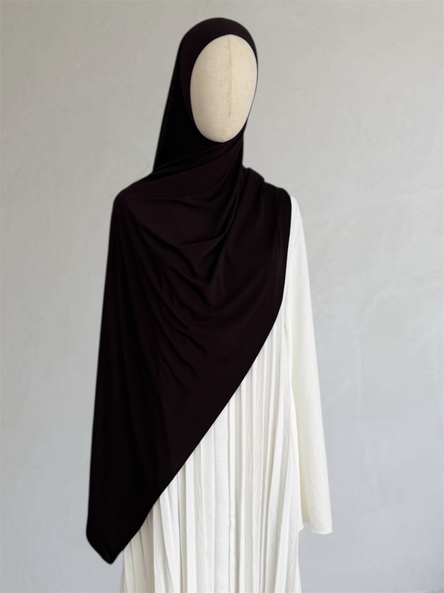 PREMIUM JERSEY HIJAB - CHOCOLATE
