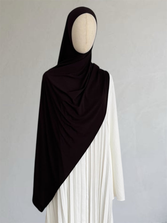 PREMIUM JERSEY HIJAB - CHOCOLATE